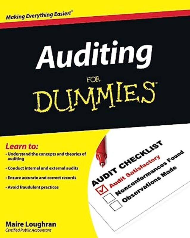 

Auditing For Dummies by Maire Loughran-Paperback