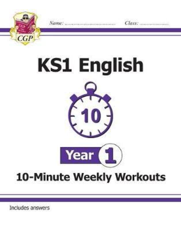 

KS1 English 10-Minute Weekly Workouts - Year 1.paperback,By :Books, CGP - Books, CGP