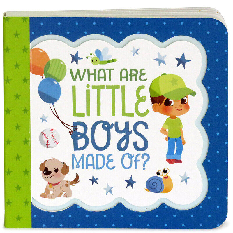 

What Are Little Boys Made Of, Board Book, By: Minnie Birdsong