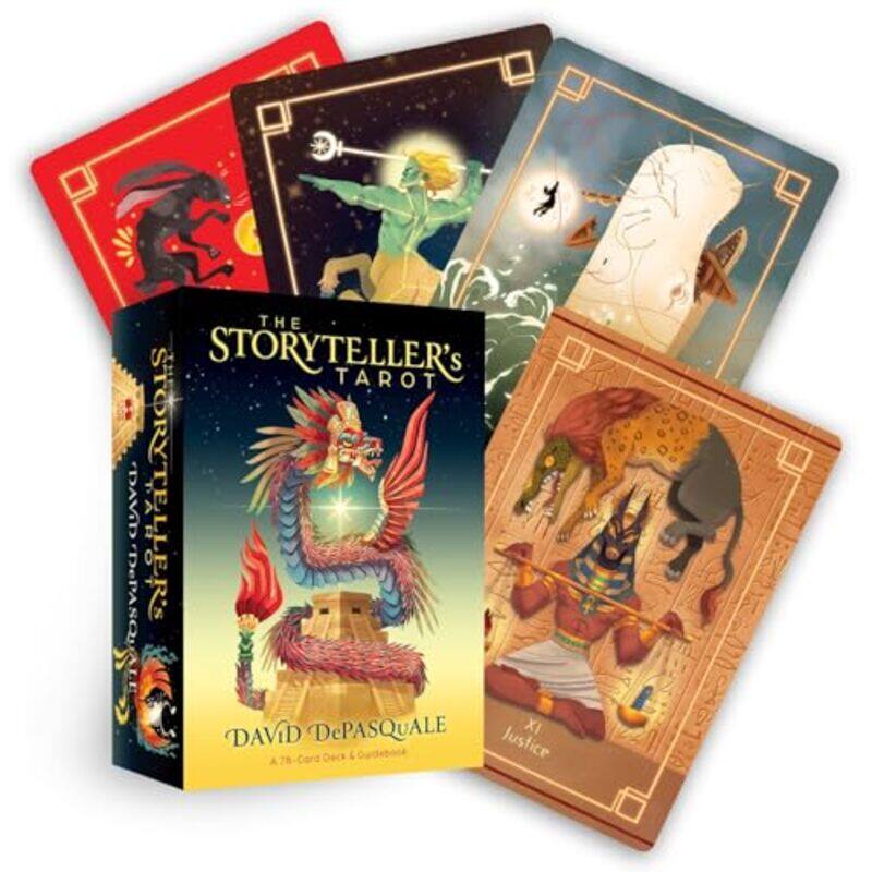 

The Storytellers Tarot A 78Card Deck And Guidebook,Paperback By DePasquale, David
