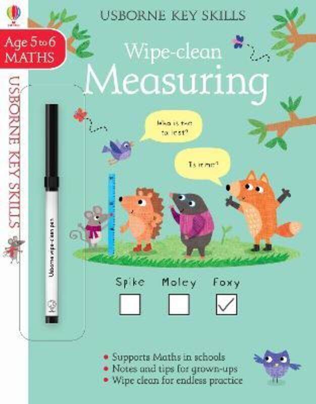 

Wipe-Clean Measuring 5-6,Paperback,ByHolly Bathie