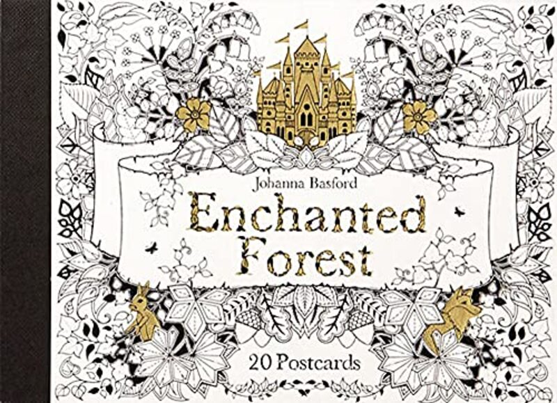 Enchanted Forest: 20 Postcards , Paperback by Basford, Johanna