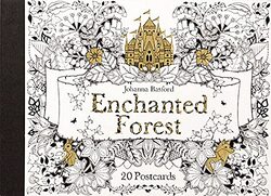 Enchanted Forest: 20 Postcards , Paperback by Basford, Johanna