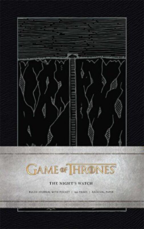 

Game of Thrones: The Night's Watch Hardcover Ruled Journal, Hardcover Book, By: Insight Editions