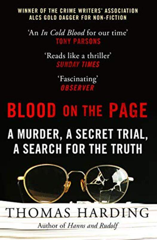 

Blood On The Page by Thomas Harding-Paperback