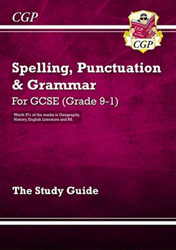 

GCSE Spelling, Punctuation and Grammar Study Guide , Paperback by CGP Books - CGP Books