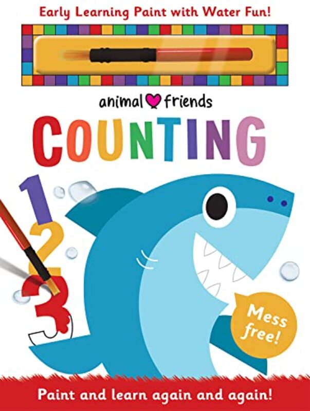 Early Learning Magic Water: Animal Friends Counting , Hardcover by BarnesCarr