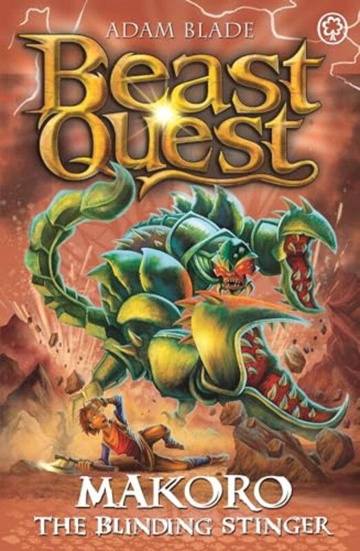 Beast Quest Makoro the Blinding Stinger by Adam Blade-Paperback