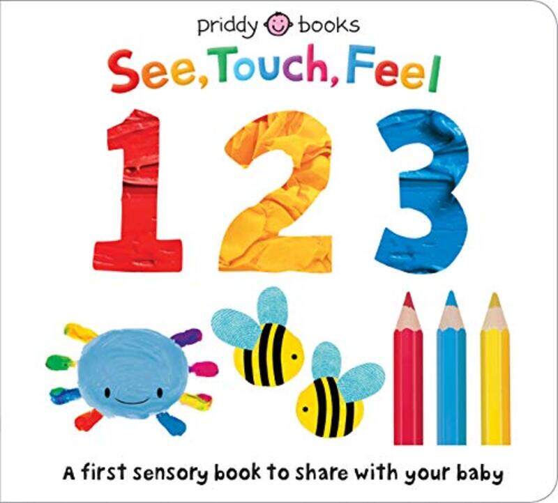 

See Touch Feel 123 By Priddy Roger - Hardcover