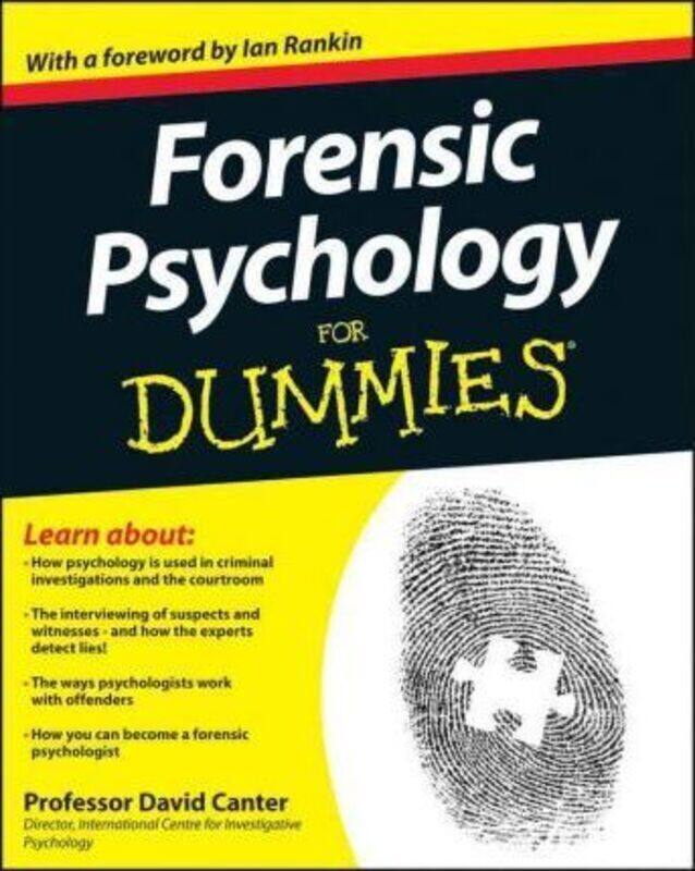 

Forensic Psychology For Dummies.paperback,By :Canter, David V. - Rankin, Ian