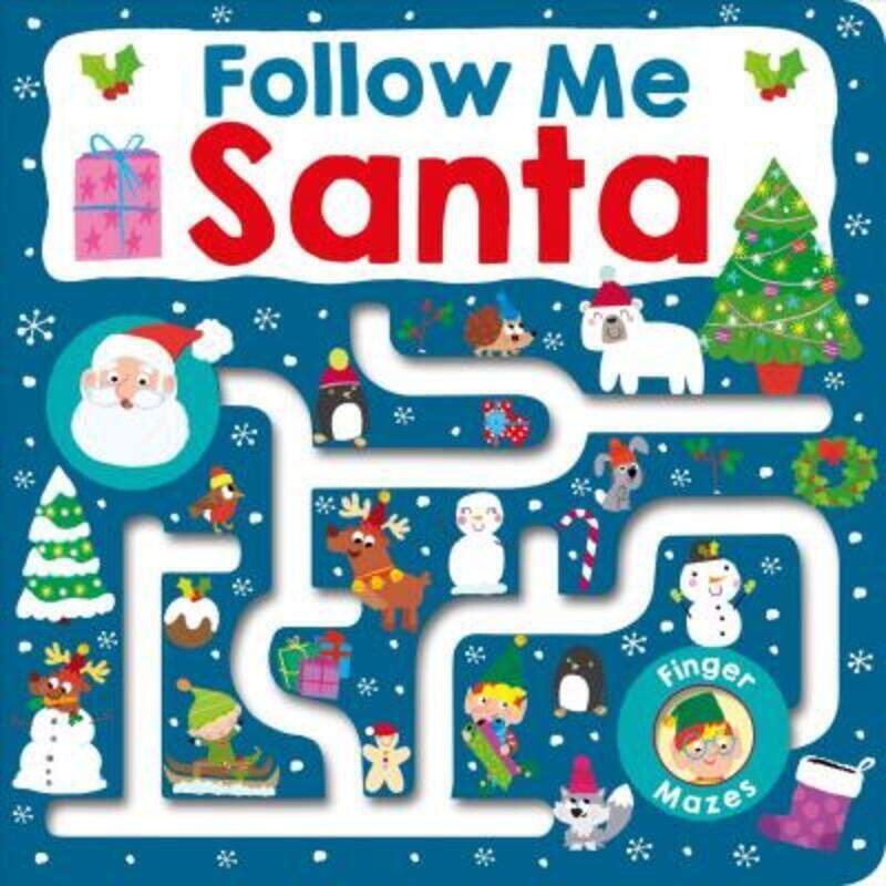 

Maze Book: Follow Me Santa.paperback,By :Roger Priddy