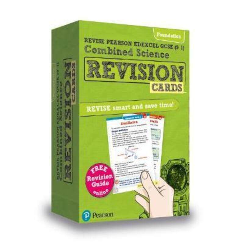 

Revise Edexcel GCSE (9-1) Combined Science Foundation Revision Cards: with free online Revision Guid
