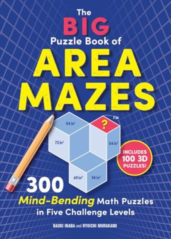 

The Big Puzzle Book of Area Mazes by Howchung Lee-Paperback