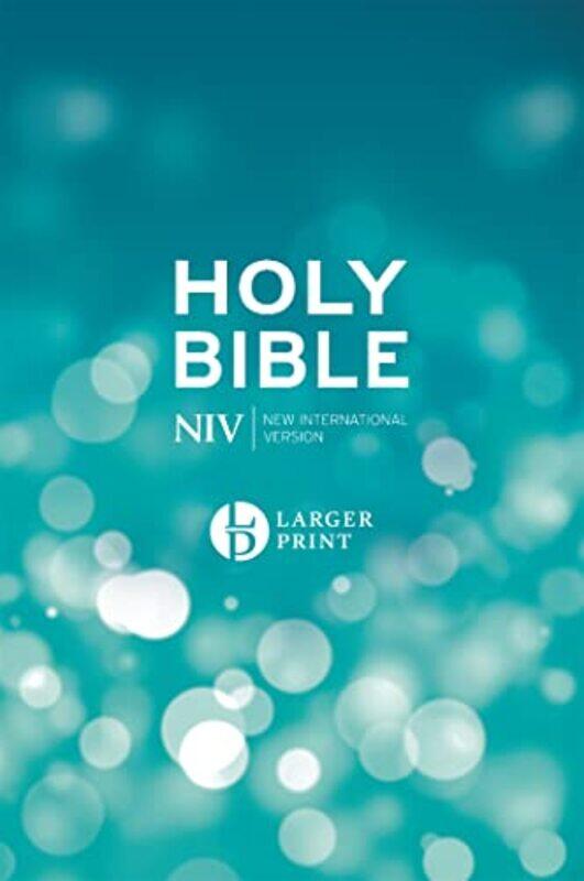 

Niv Larger Print Blue Hardback Bible by New International Version-Hardcover