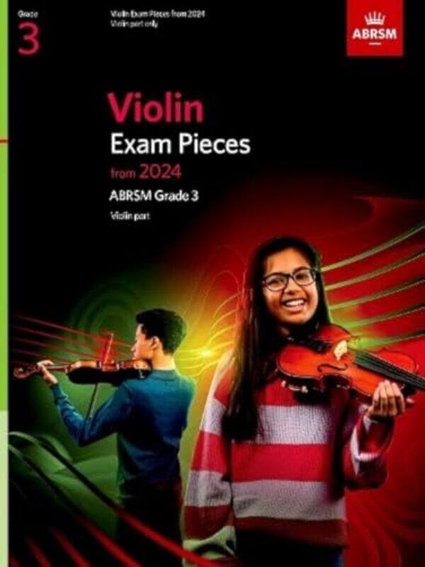 

Violin Exam Pieces From 2024, Abrsm Grade 3, Violin Part By Abrsm Paperback