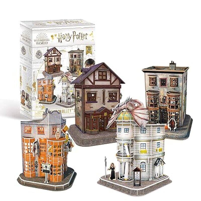 

Hp Diagon Alley 4 In 1 3D Puzzle -Paperback