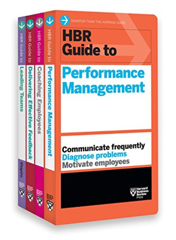 Hbr Guides To Performance Management Collection 4 Books Hbr Guide Series By Harvard Business Review Shapiro Mary Paperback