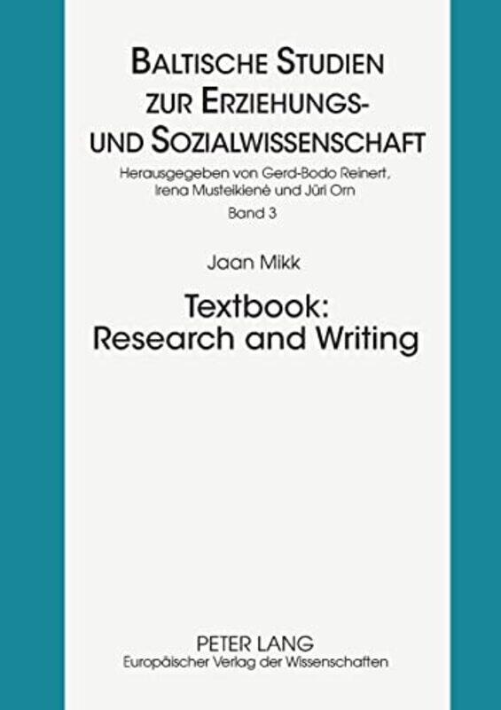 

Textbook Research and Writing by Simo Parpola-Paperback