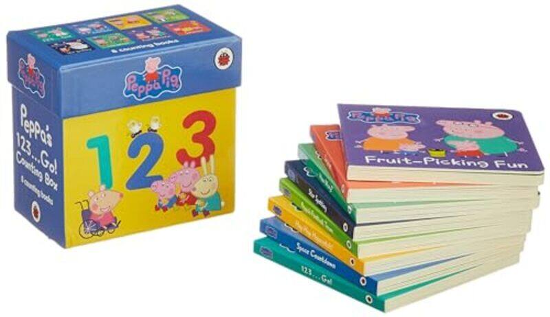 

Peppa S 123 Go! Counting Box By Penguin Paperback