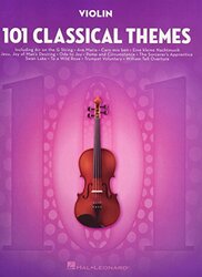 101 Classical Themes For Violin By Hal Leonard Publishing Corporation Paperback