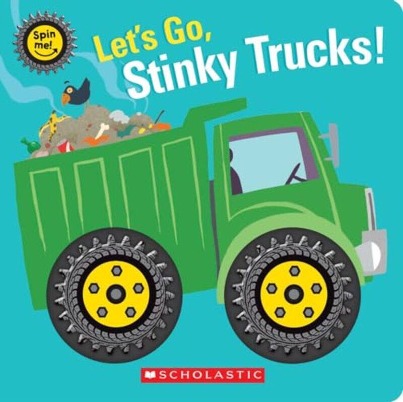 

Lets Go Stinky Trucks By Scholastic - Hardcover