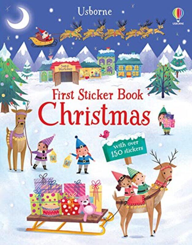 

First Sticker Book Christmas by Manuel ScorzaAnna-Marie Aldaz-Paperback