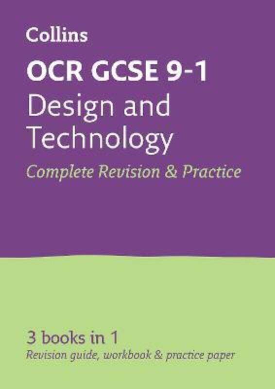 

OCR GCSE 9-1 Design & Technology All-in-One Complete Revision and Practice: For the 2022 exams (Coll.paperback,By :Collins GCSE