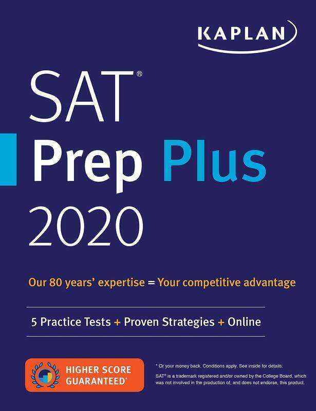 

SAT Prep Plus 2020: 5 Practice Tests + Proven Strategies + Online, Paperback Book, By: Kaplan Test Prep