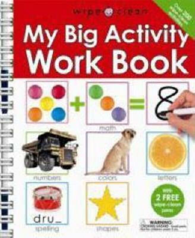 Wipe Clean My Big Activity Work Book, By: Roger Priddy