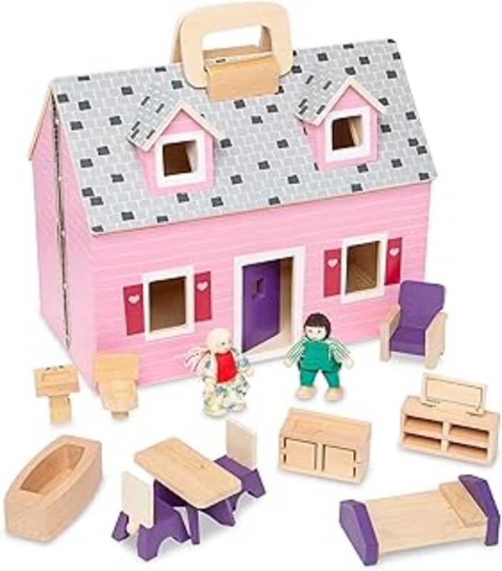 

Fold And Go Dollhouse By - Paperback