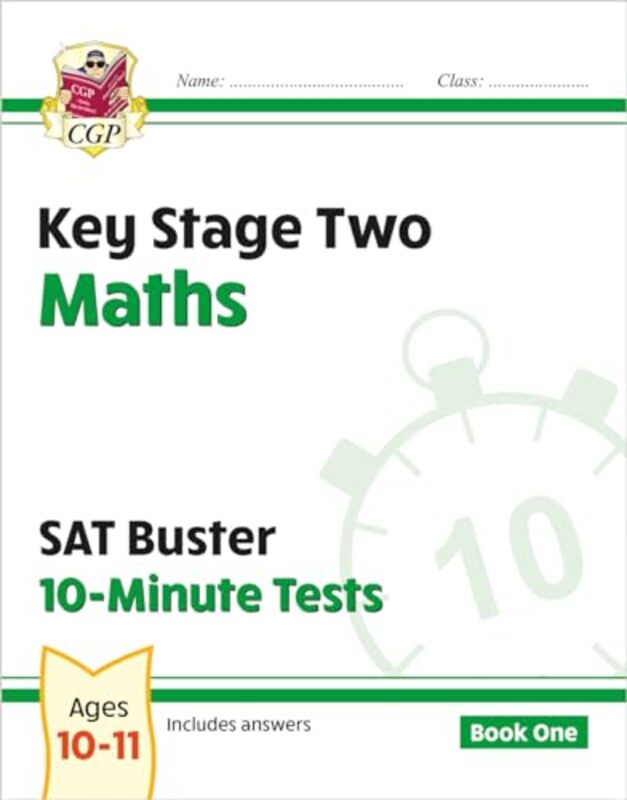 

KS2 Maths SAT Buster 10Minute Tests Book 1 for the 2025 tests by CGP BooksCGP Books-Paperback