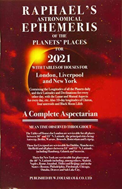 

Raphaels Ephemeris 2021 by Caroline Jones-Paperback