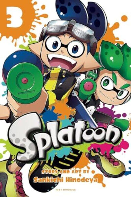 

Splatoon Vol 1 by Sankichi Hinodeya-Paperback