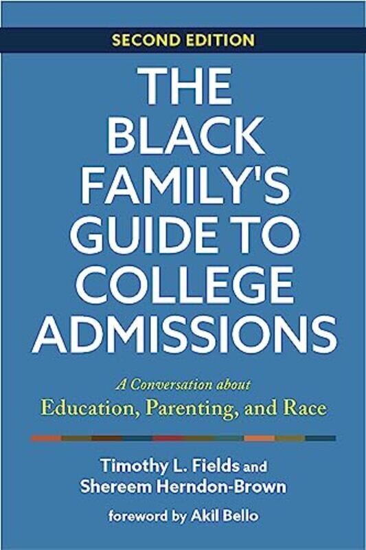 

Black Familys Gt College Admissions E02 By Fields Timothy L - Paperback