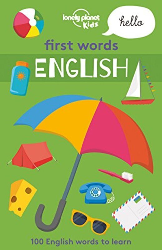 Lonely Planet First Words - English (Lonely Planet Kids), Paperback Book, By: Lonely Planet Kids