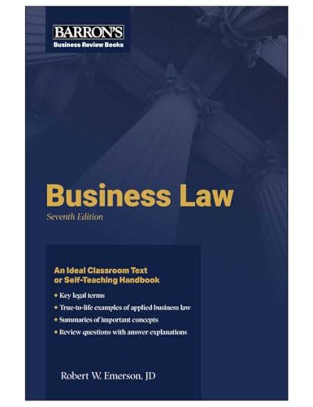 

Businessaw By Barron'S Educational Series - Emerson, Robert W. - Paperback