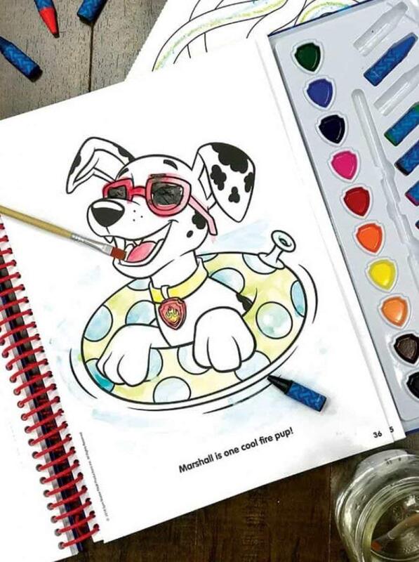 Deluxe Poster Paint & Color: Paw Patrol, Paperback Book, By: Phidal Publishing Inc