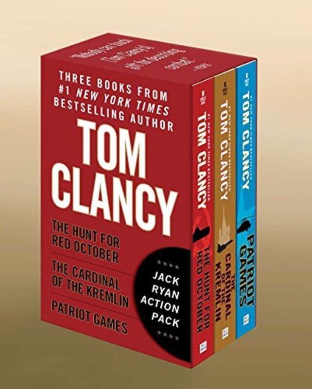 

Tom Clancys Jack Ryan Boxed Set Books 13 The Hunt For Red October Patriot Games And The Cardi By Clancy, Tom Paperback