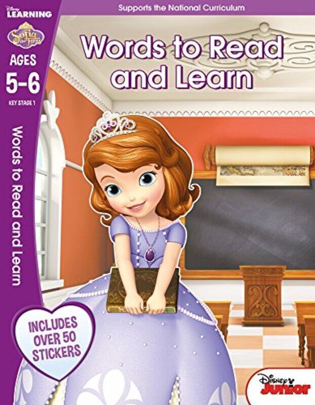 

Sofia the First - Words to Read and Understand, Ages 5-6 (Disney Learning), Paperback Book, By: Scholastic