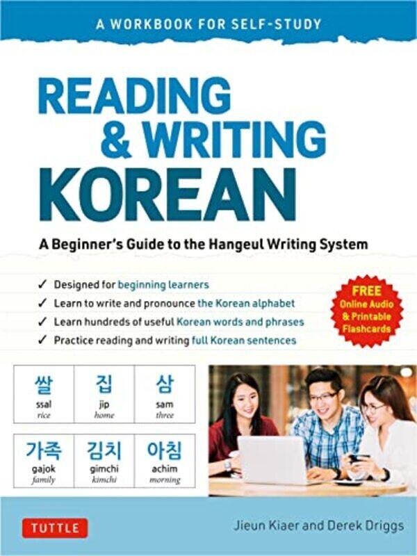 

Reading And Writing Korean A Workbook For Selfstudy By Jieun Kiaer Paperback