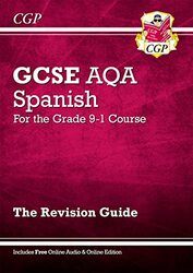 GCSE Spanish AQA Revision Guide (with Free Online Edition & Audio) , Paperback by CGP Books - CGP Books