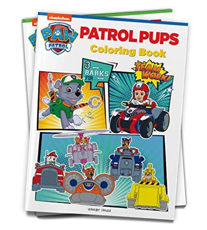 

Patrol Pups Paw Patrol Coloring Book For Kids by Wonder House Books Paperback