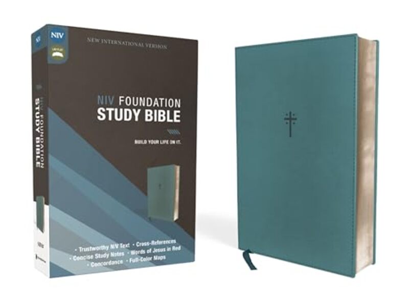 

Niv Foundation Study Bible By Zondervan - Hardcover