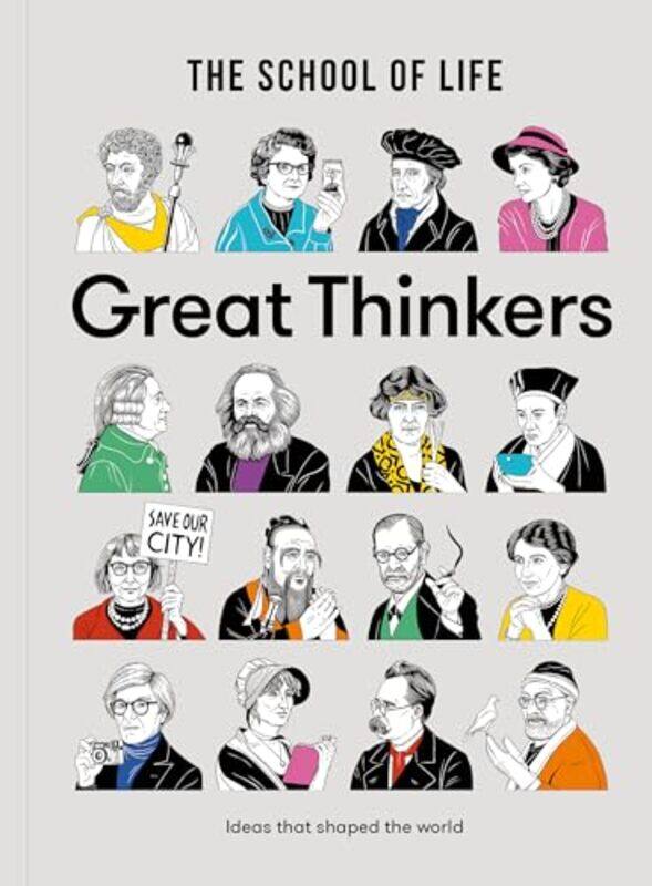 

Great Thinkers by The School of Life-Hardcover