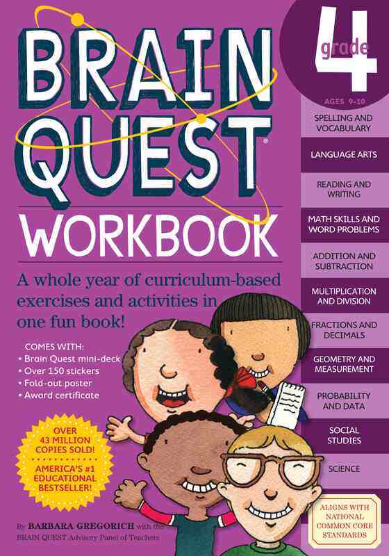 

Brain Quest Workbook: Grade 4 (Brain Quest), Paperback Book, By: Barbara Gregorich