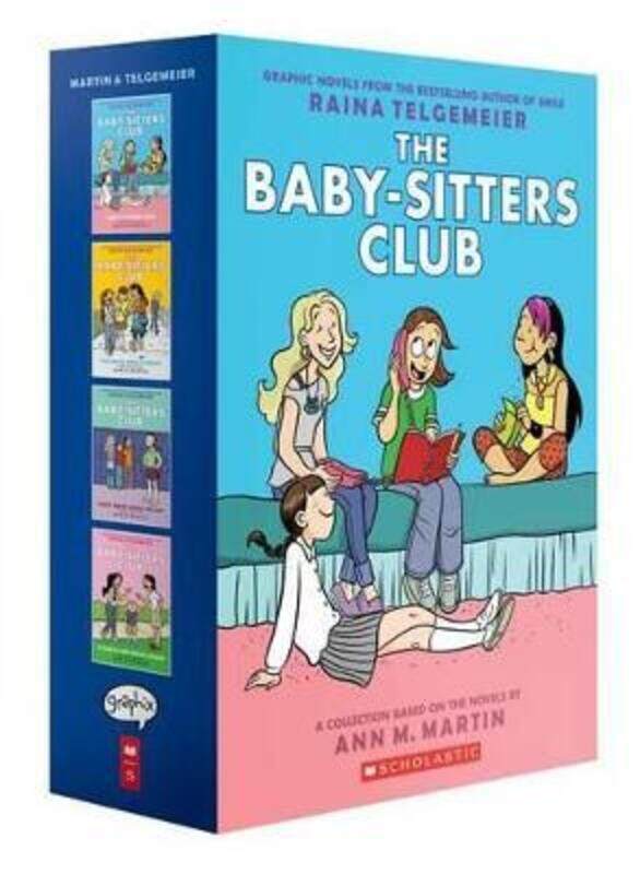 

Baby-Sitters Club Graphix #1-4 Box Set: Full-Color Edition,Paperback, By:Ann M. Martin