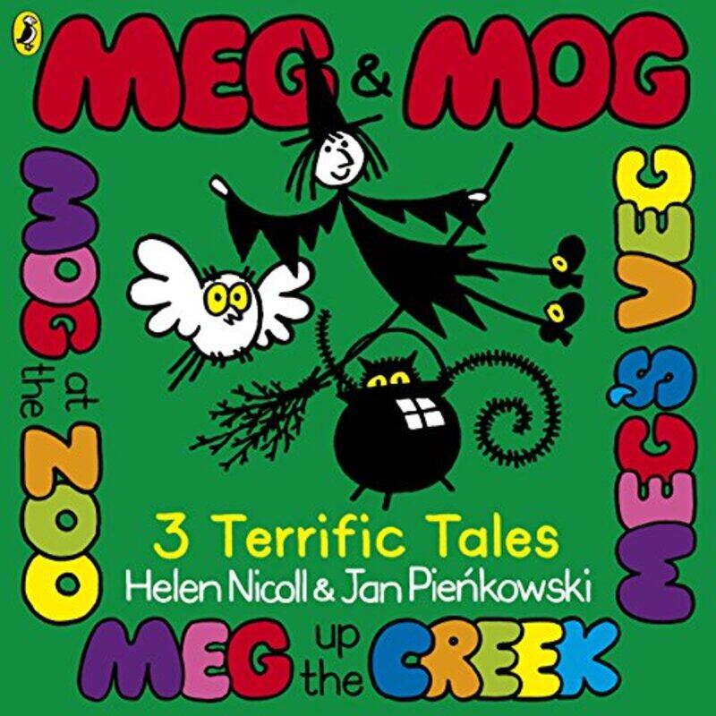 

Meg and Mog Three Terrific Tales by Helen NicollJan Pienkowski-Paperback