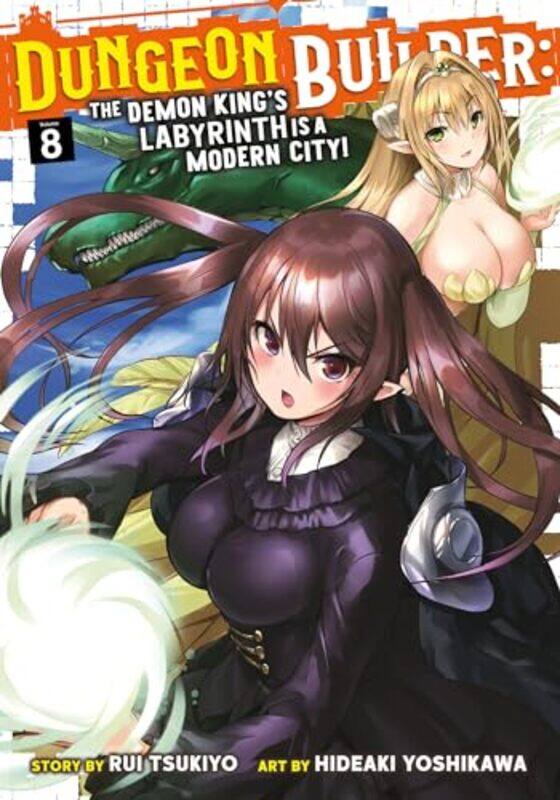 

Dungeon Builder The Demon Kings Labyrinth is a Modern City Manga Vol 8 by Rui TsukiyoHideaki Yoshikawa-Paperback