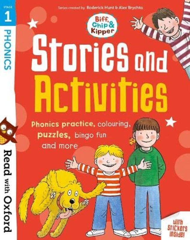 Read with Oxford: Stage 1: Biff, Chip and Kipper: Stories and Activities: Phonics practice, colourin , Paperback by Hunt, Roderick - Brychta, Alex - Thomas, Isabel - Young, Annemarie - Schon, Nick