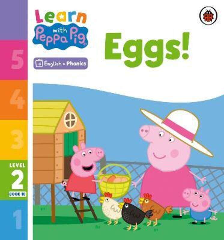 

Learn with Peppa Phonics Level 2 Book 10 - Eggs! (Phonics Reader)